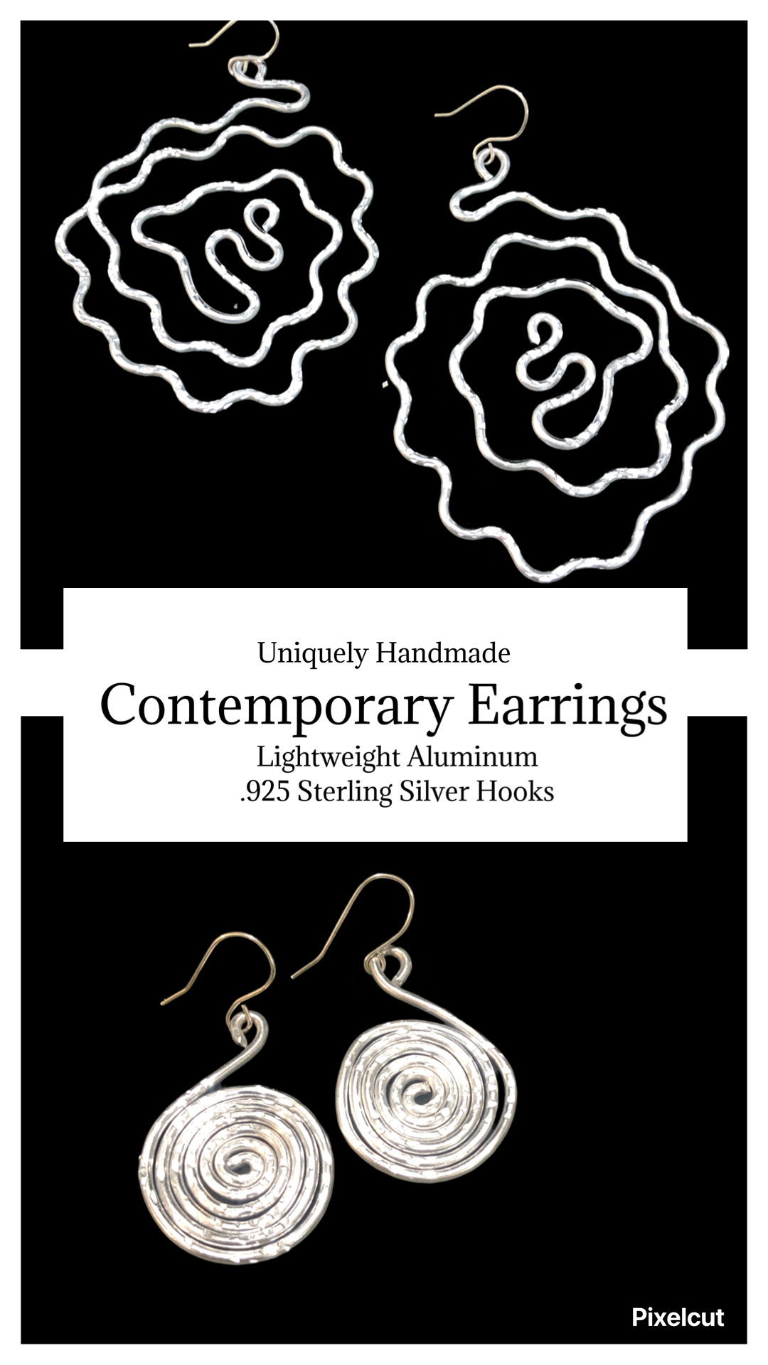 Contemporary Metal Earrings